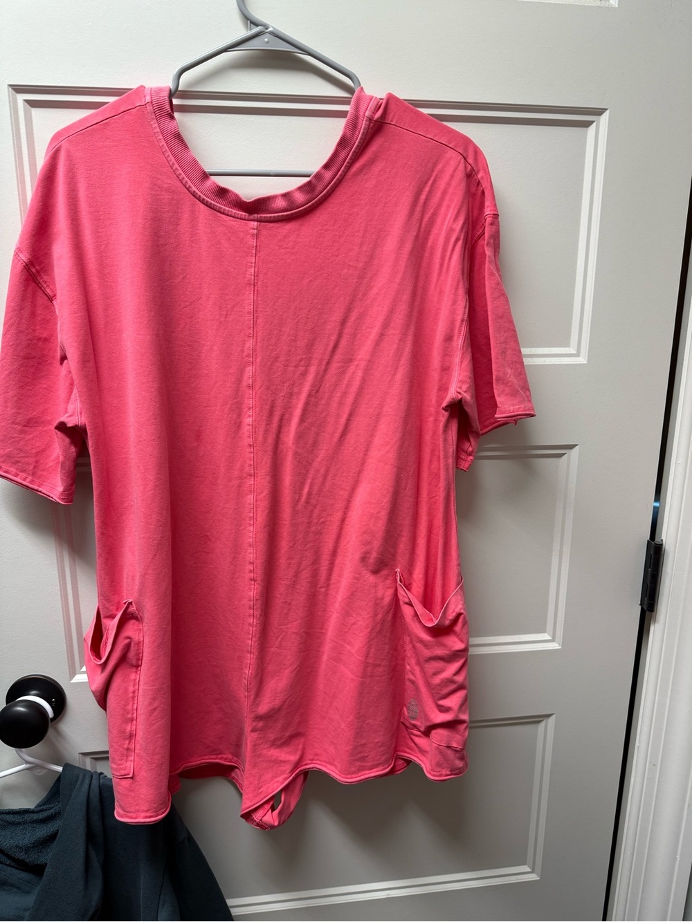 Free people movement Pink Short Sleeve Pocket romper